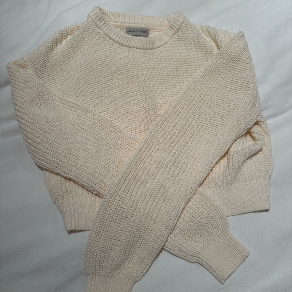 UO Cream Sweater